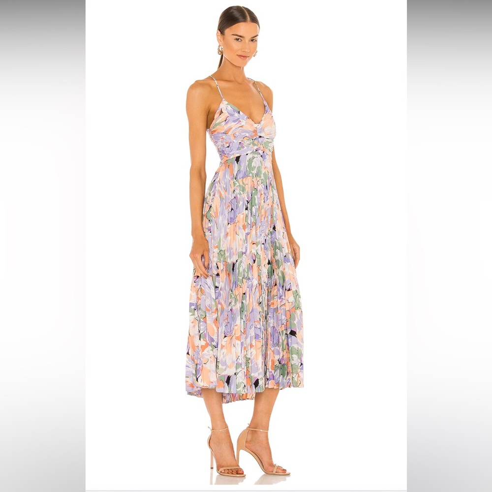 ASTR the Label Blythe Floral Midi Dress
